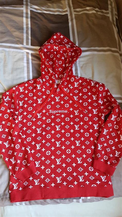 louis vuitton supreme mikina|louis vuitton x supreme.